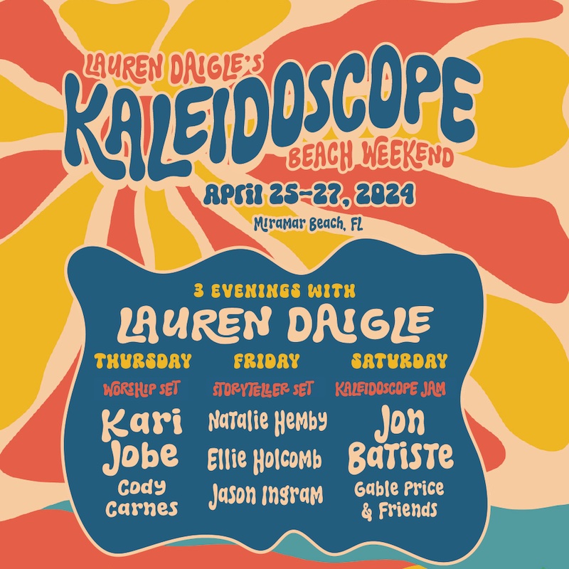 Lauren Daigle's KAleidoscope Beach Weekend 24